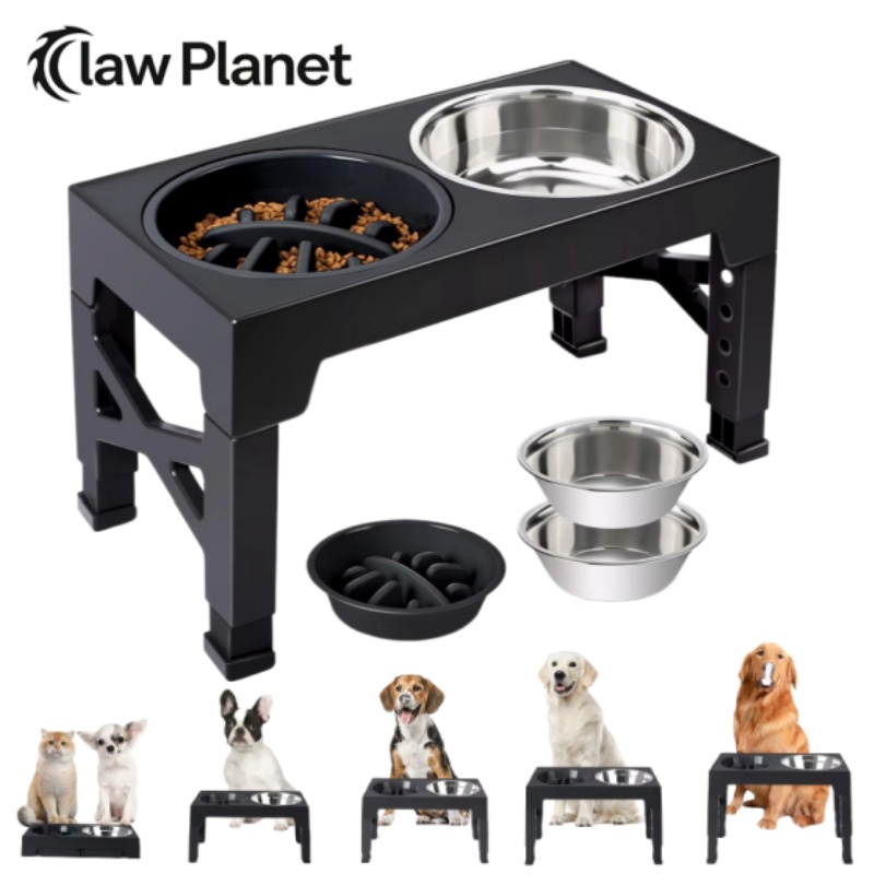 Royal Canin Food Medium - Elevated Dog Feeder Bowls Adjustable Raised