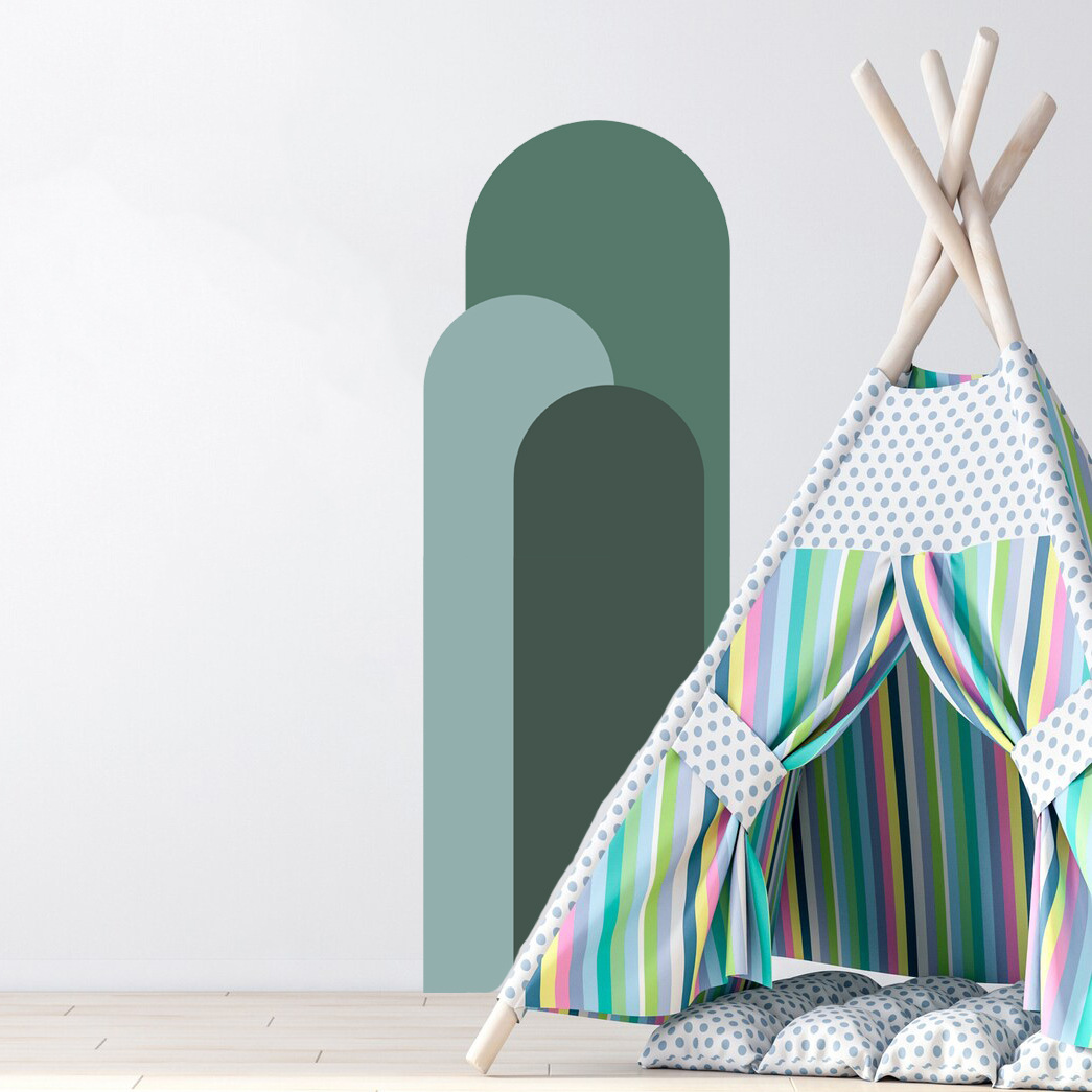 Bohemian Arch Wall Stickers Li - đánh giá và giá Pvc Panel Background